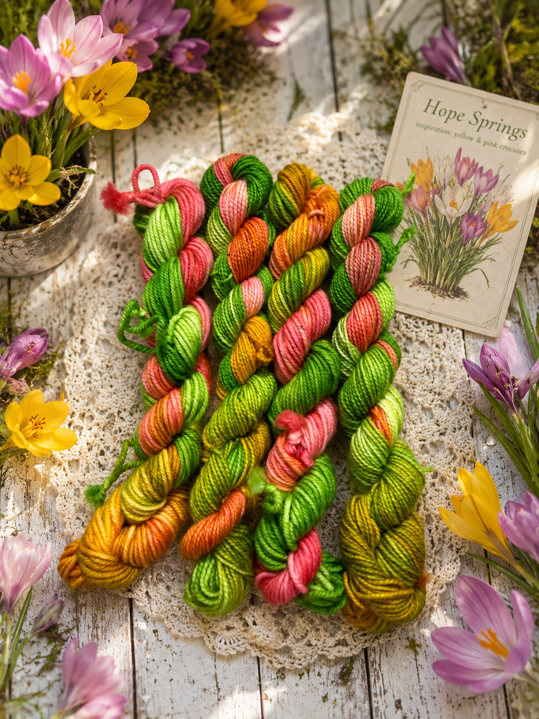 HOPE SPRINGS, Toad Hollow Yarns