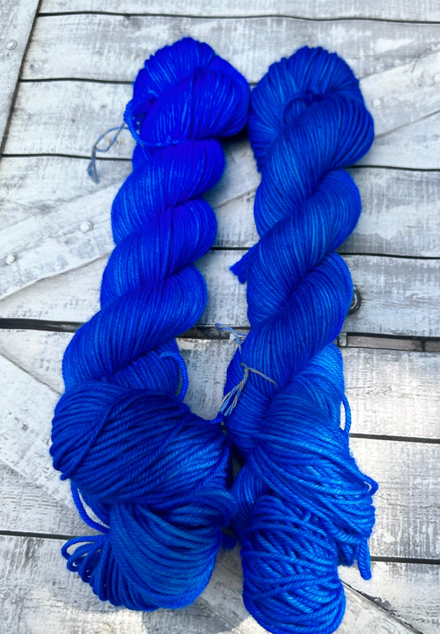 THE ONE BLUE SKEIN, Toad Hollow Yarns