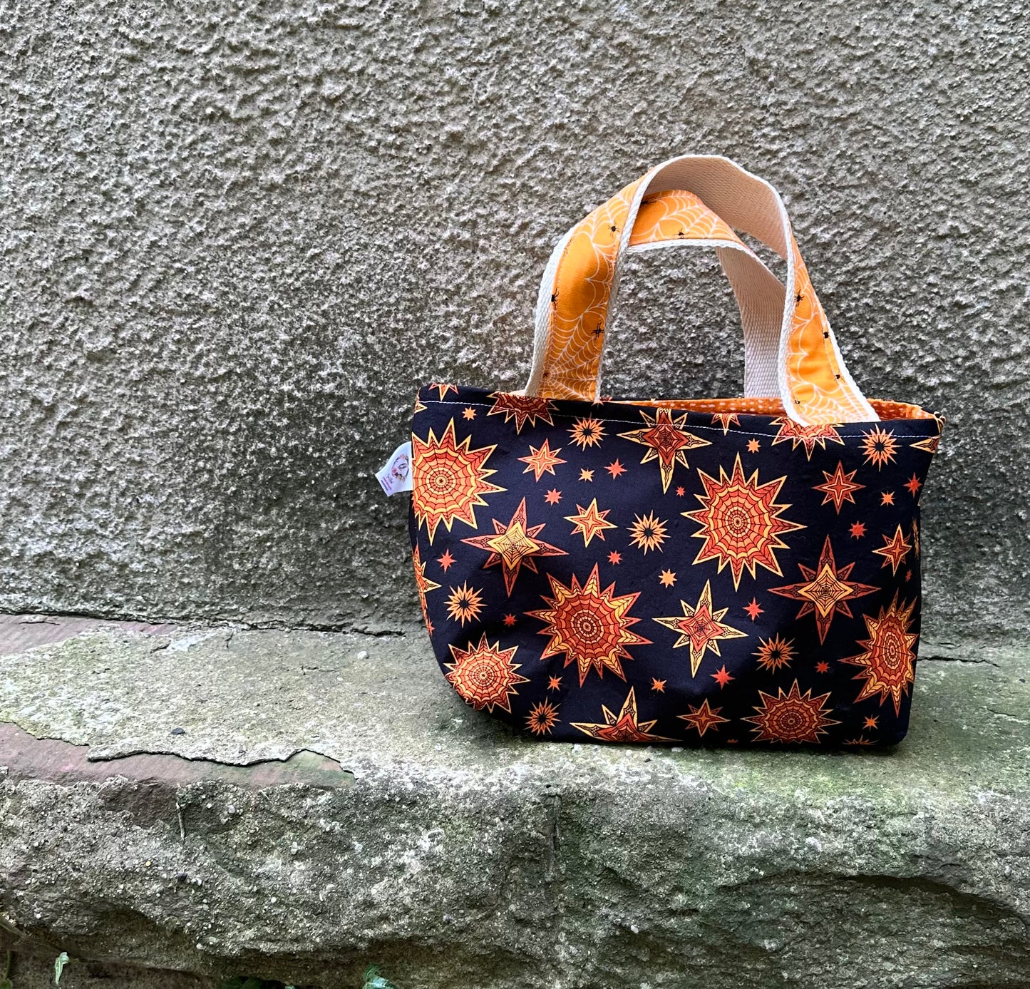 HALLOWEEN CANDY BUCKET BAGS, Toad Hollow Bags, Knitting Project Bag