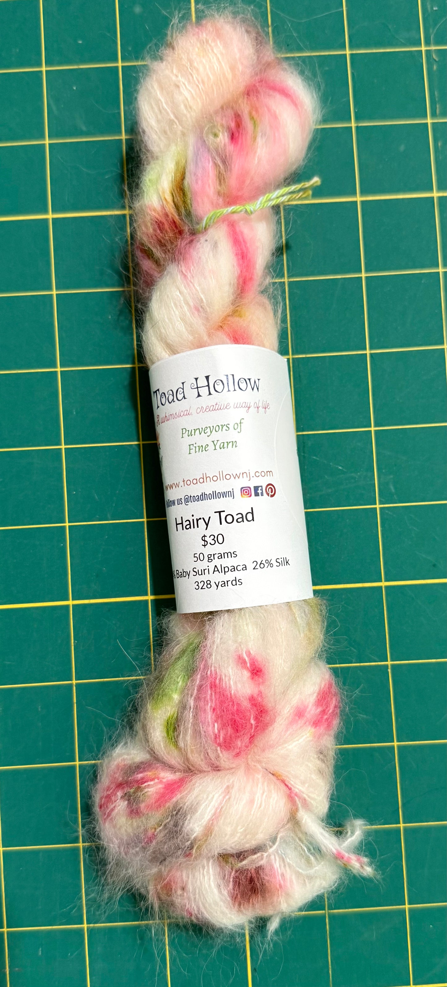 PIES - Hand Dyed Yarn, Toad Hollow yarns
