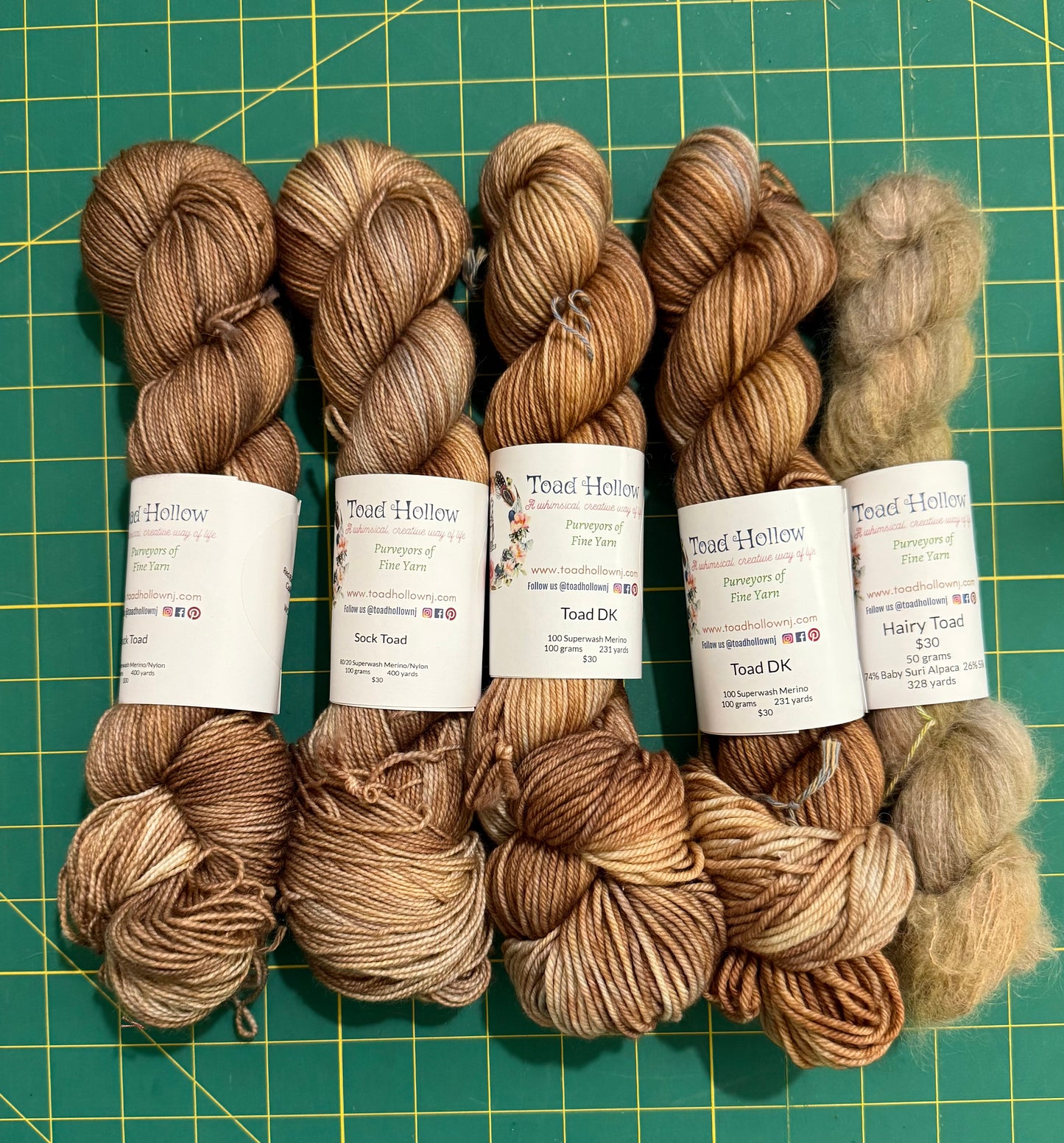 WOLF - Hand Dyed Yarn, Toad Hollow yarns