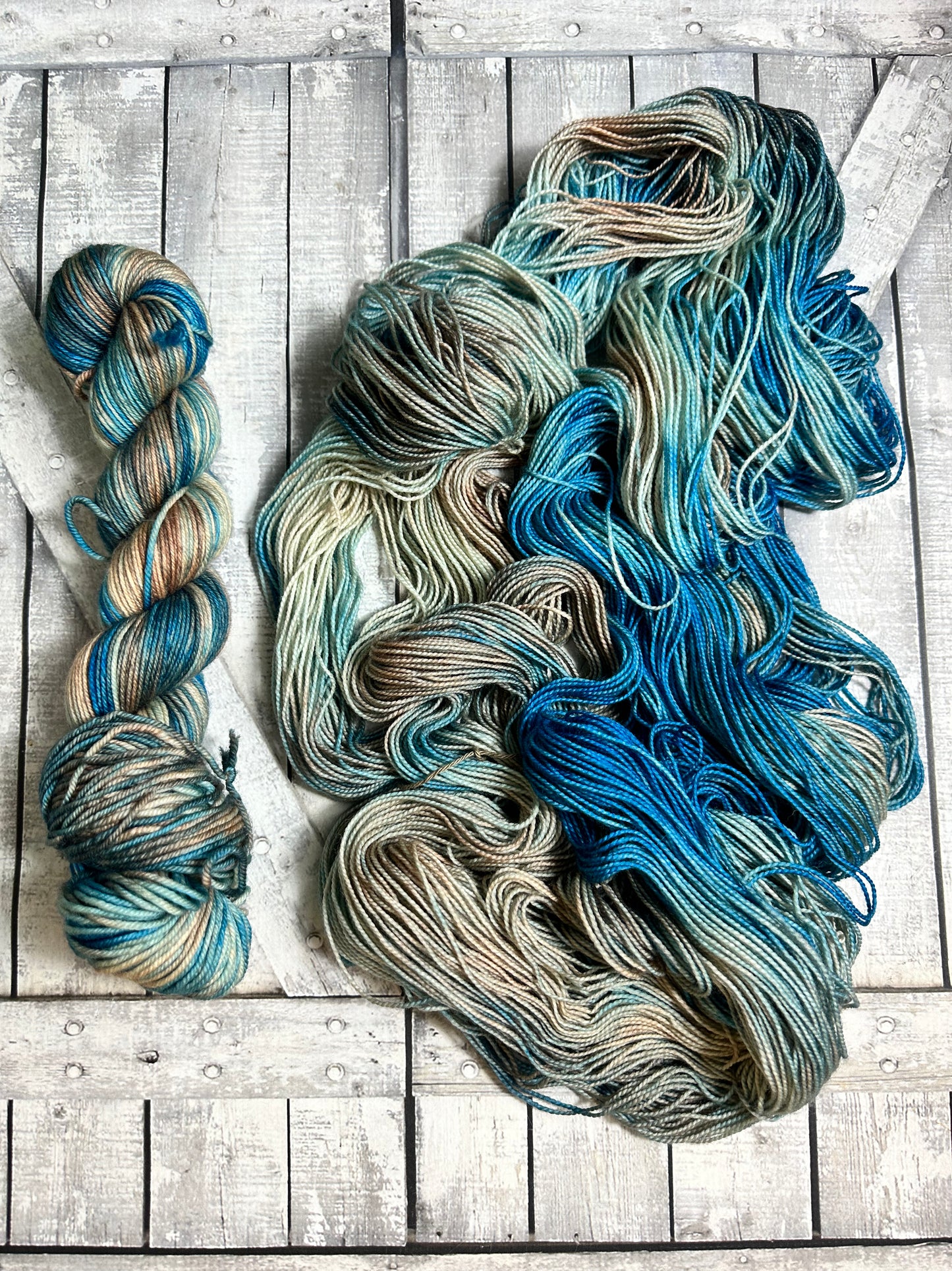 MUG OF TEA from The Cottage Brew Collection, Hand Dyed Superwash Merino Yarn,Toad Hollow Yarns