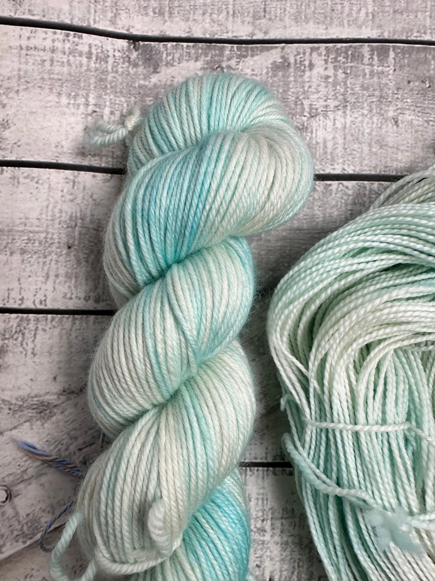 ICICLES from the 2023 Christmas Collection, Hand Dyed Superwash Merino Yarn,Toad Hollow Yarns