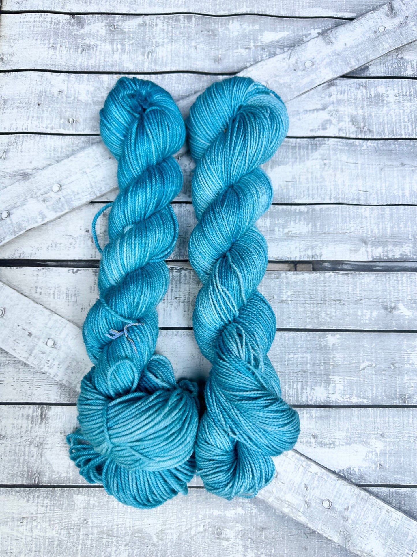 OOAK - OCEAN BLUE Toad Hollow Yarns