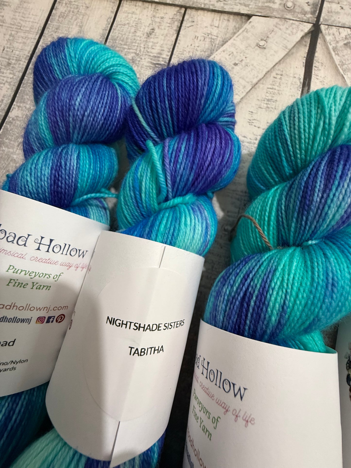 TABITHA - Nightshade Collection, Toad Hollow Yarns