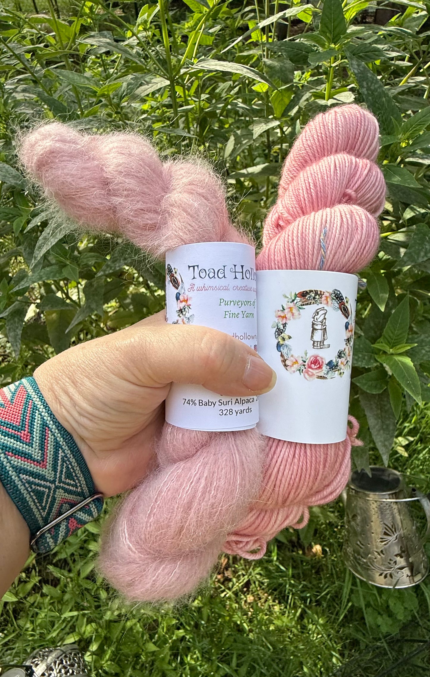 TO GRANDMOTHER’S HOUSE - Hand Dyed Yarn, Toad Hollow yarns