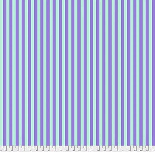 TENT STRIPE PETUNIA - True Colors by Tula Pink, 100% Cotton, Toad Hollow Fabrics