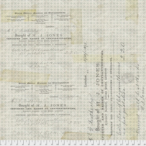 HORTICULTURE - from Tim Holtz Eclectic Elements line - by Free Spirit Fabrics- 100% Cotton, Toad Hollow Fabrics