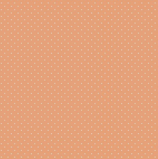 PEACHY - TINY DOTS COLLECTION by Tula Pink, 100% Cotton, Toad Hollow Fabrics