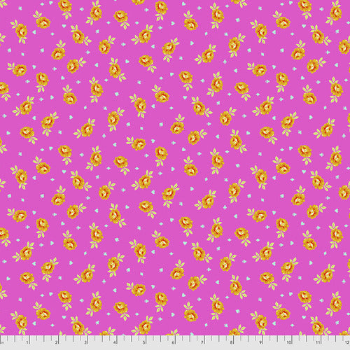 BABY BUDS - WONDER - Curiouser and Curiouser by Tula Pink, Alice in Wonderland, 100% Cotton, Toad Hollow Fabrics