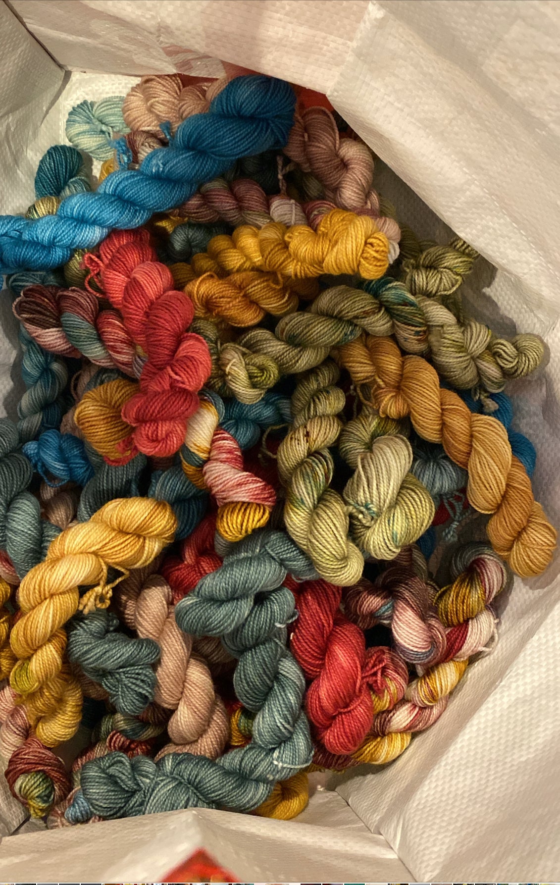 RANDOM SETS OF MINI SKEINS - choose five or ten skein sets
