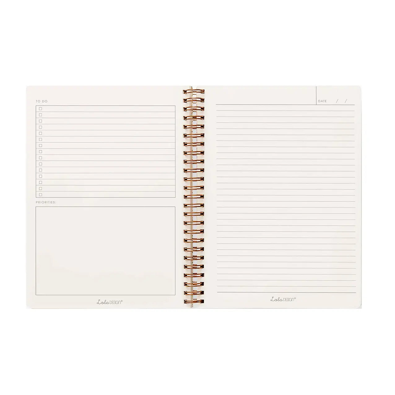 WIRE BOUND GIRAFFE NOTEBOOK/PLANNER/JOURNAL