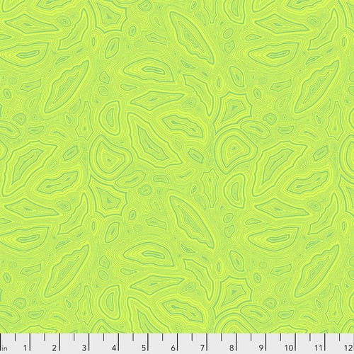 MINERAL PERIDOT - True Colors by Tula Pink, 100% Cotton, Toad Hollow Fabrics