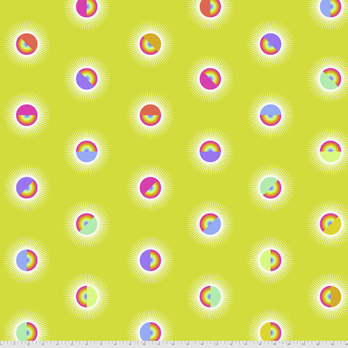 Saturdaze - Pineapple - 108” Quilt Back DAYDREAMER by Tula Pink, 100% Cotton, Toad Hollow Fabrics