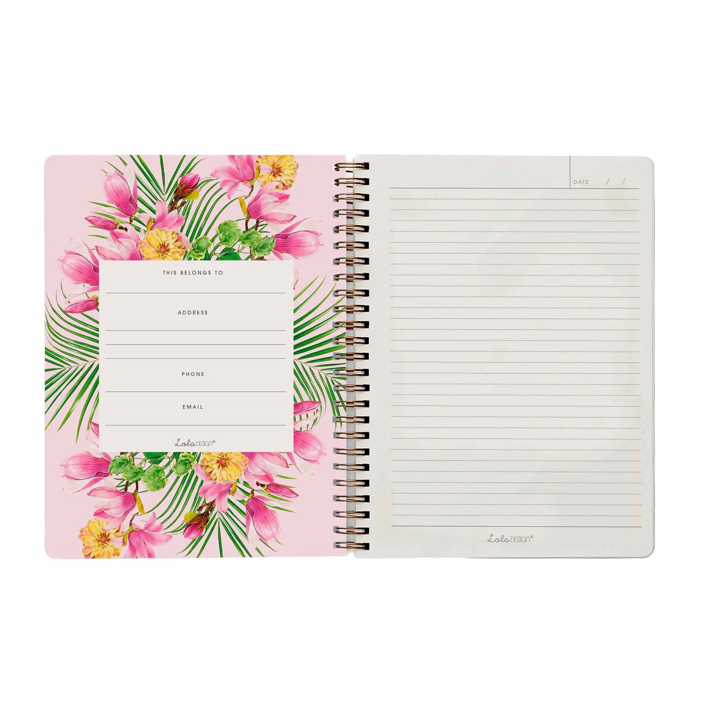 WIRE BOUND GIRAFFE NOTEBOOK/PLANNER/JOURNAL