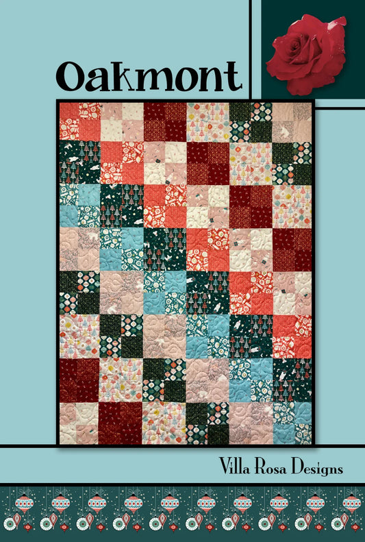 OAKMONT QUILT PATTERN from Villa Rosa Designs, Toad Hollow Fabrics
