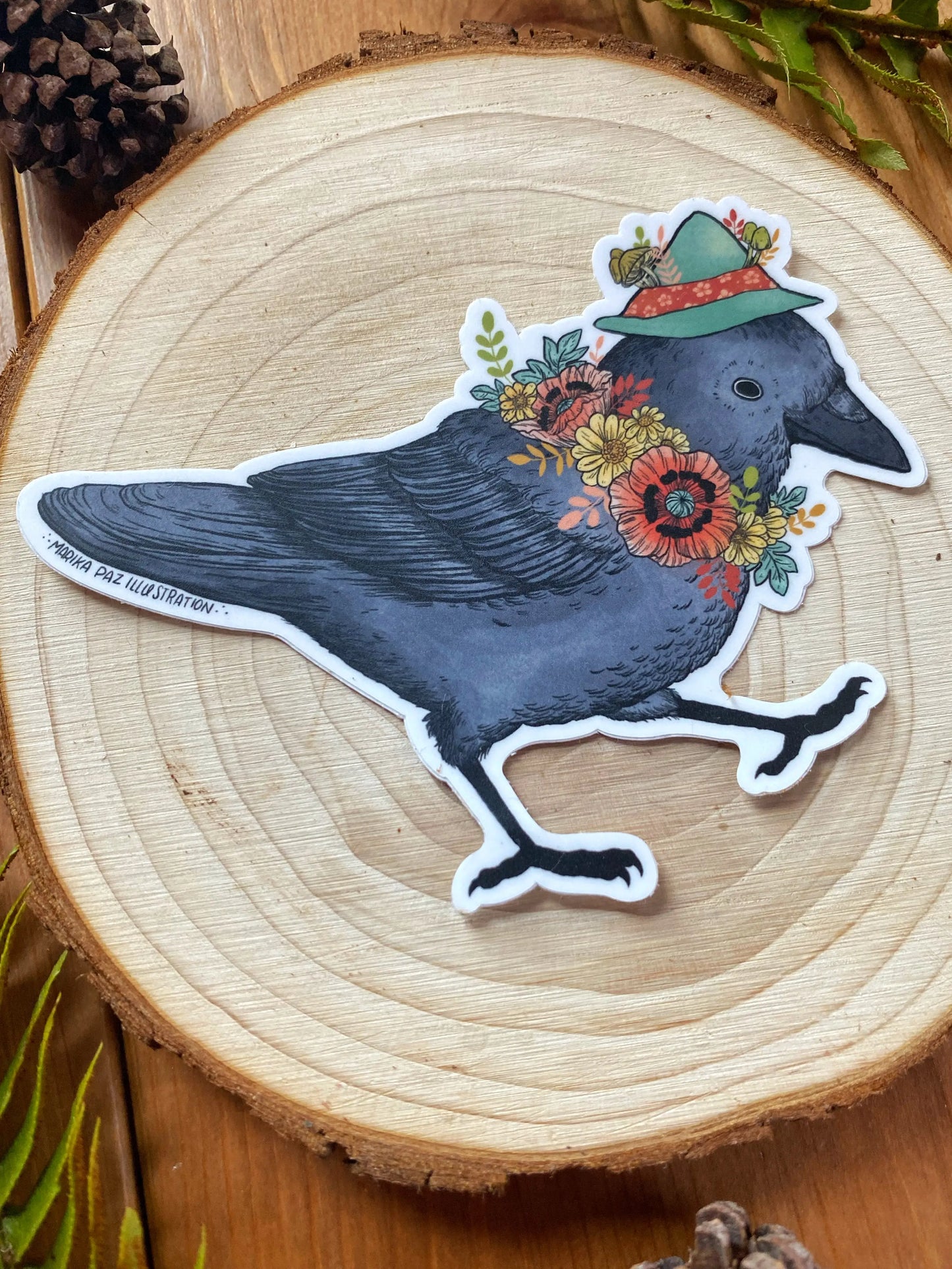 CORVID Vinyl Sticker
