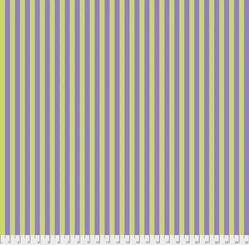 TENT STRIPE ORCHID - True Colors by Tula Pink, 100% Cotton, Toad Hollow Fabrics
