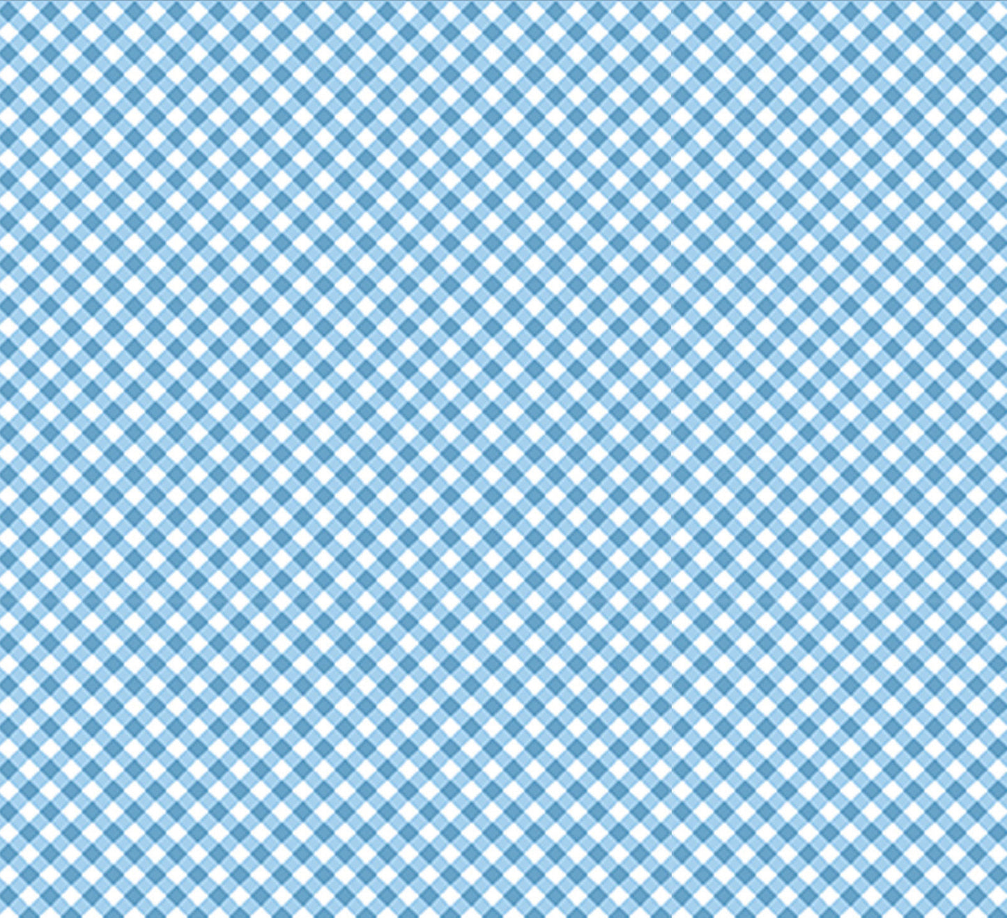 LEAP FROG - Diagonal Gingham Denim - by Anita Jarem, 100% Cotton, Toad Hollow Fabrics