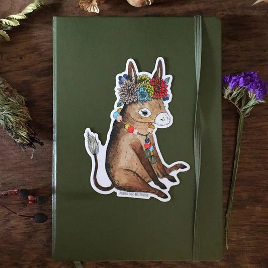 LITTLE DONKEY Vinyl Sticker