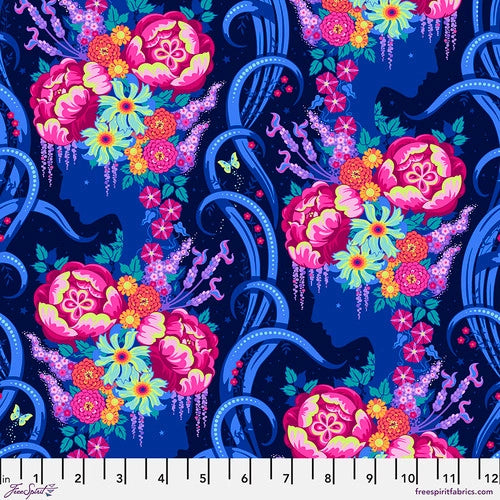 BELLE EPOQUE Midnight from BELLE EPOQUE by Stacy Peterson, Toad Hollow Fabrics