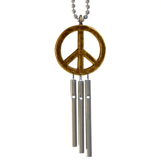 PEACE SIGN Car Chime, Musical Car Charm