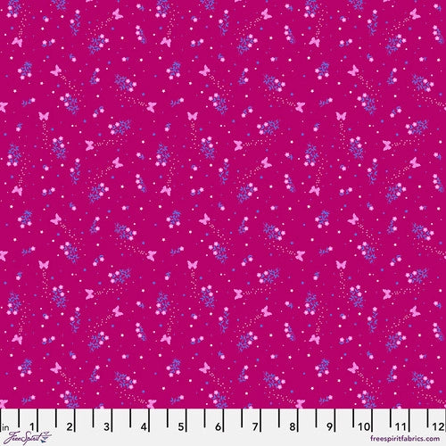 ALIGHT Raspberry from BELLE EPOQUE by Stacy Peterson, Toad Hollow Fabrics
