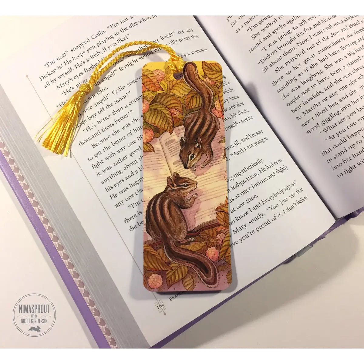 CHIPMUNK Bookmark from Nimasprout