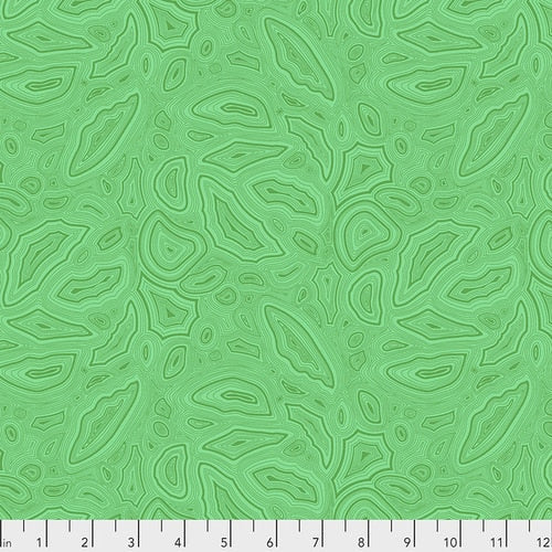 MINERAL EMERALD - True Colors by Tula Pink, 100% Cotton, Toad Hollow Fabrics