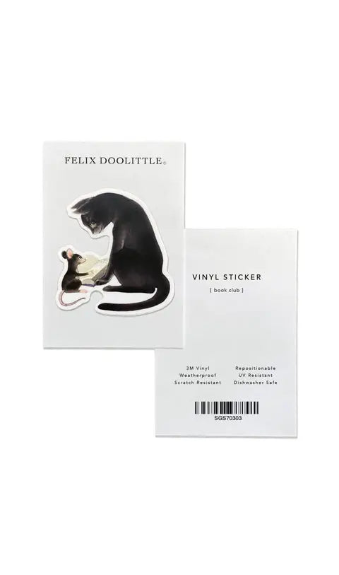 BOOK CLUB Vinyl Sticker