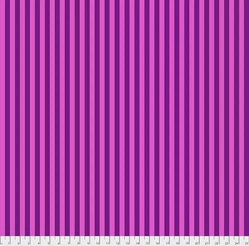 TENT STRIPE FOXGLOVE - True Colors by Tula Pink, 100% Cotton, Toad Hollow Fabrics