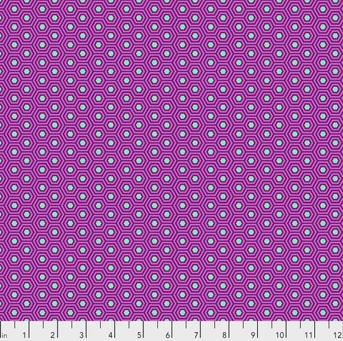 HEXY - THISTLE - True Colors by Tula Pink, 100% Cotton, Toad Hollow Fabrics