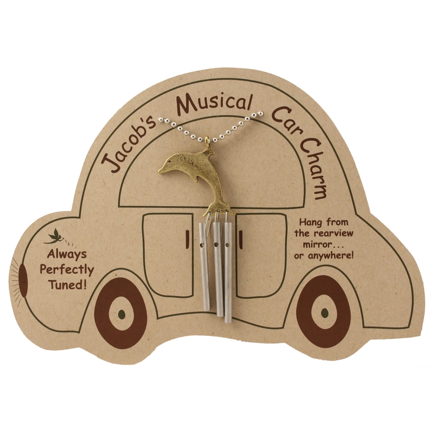 DOLPHIN Car Chime, Musical Car Charm