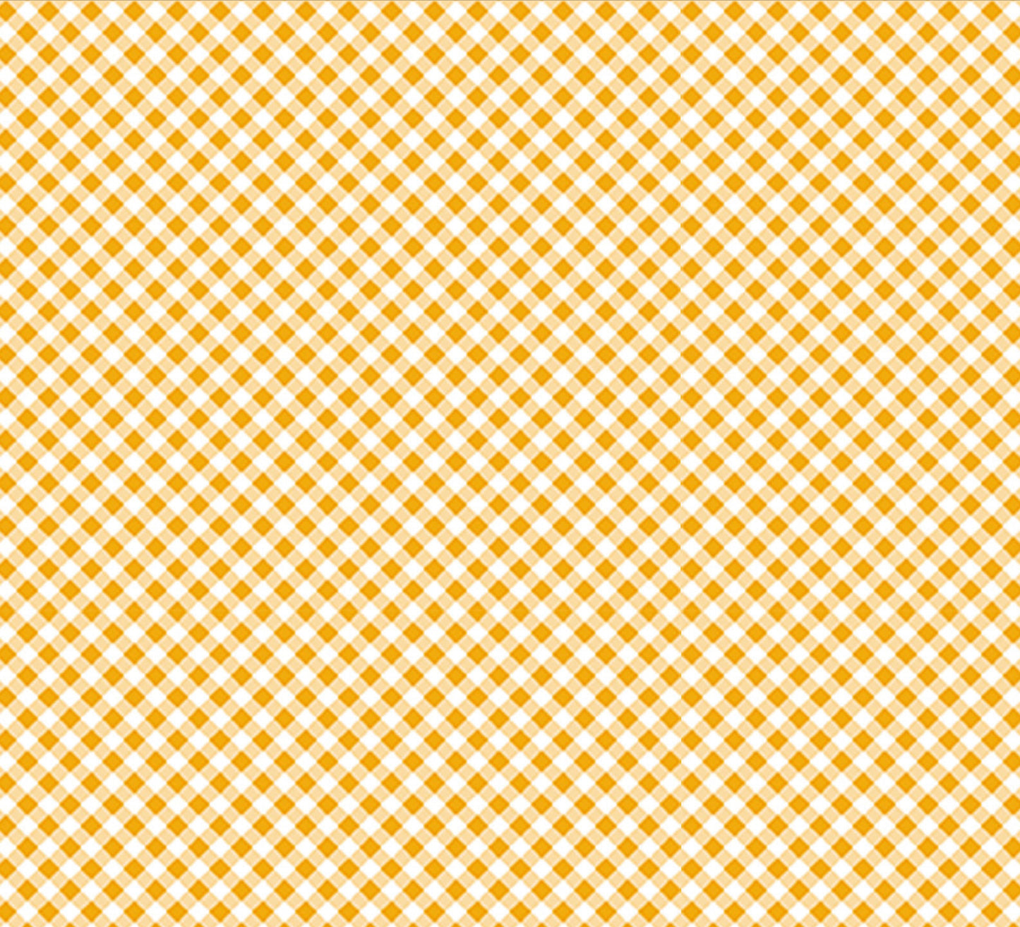 LEAP FROG - Diagonal Gingham DK Gold - by Anita Jarem, 100% Cotton, Toad Hollow Fabrics