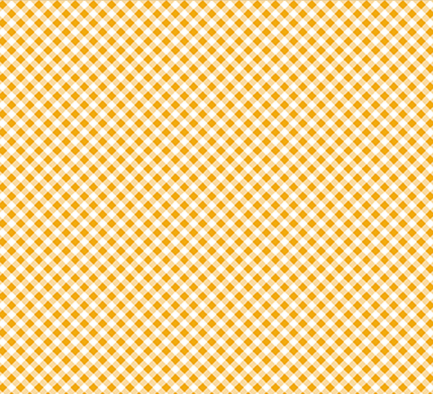 LEAP FROG - Diagonal Gingham DK Gold - by Anita Jarem, 100% Cotton, Toad Hollow Fabrics