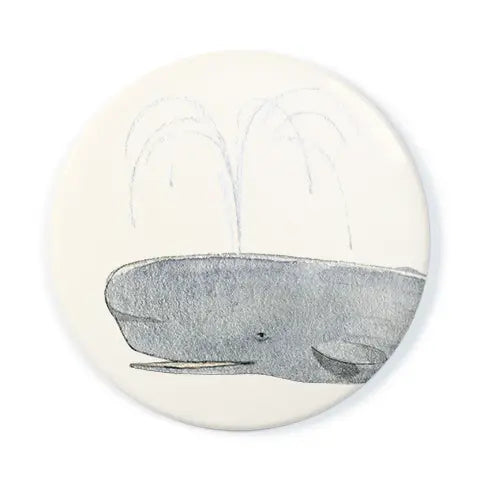 WELL WELL WHALE POCKET MIRROR - from Felix Doolittle