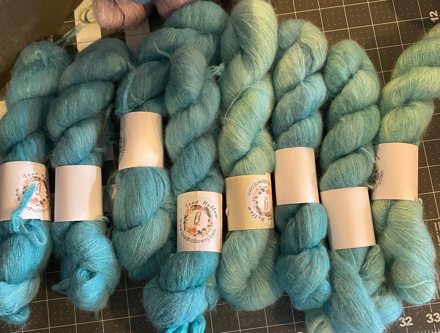 Hairy Toad - 74% Baby Suri Alpaca, 26% Silk - 50 Grams