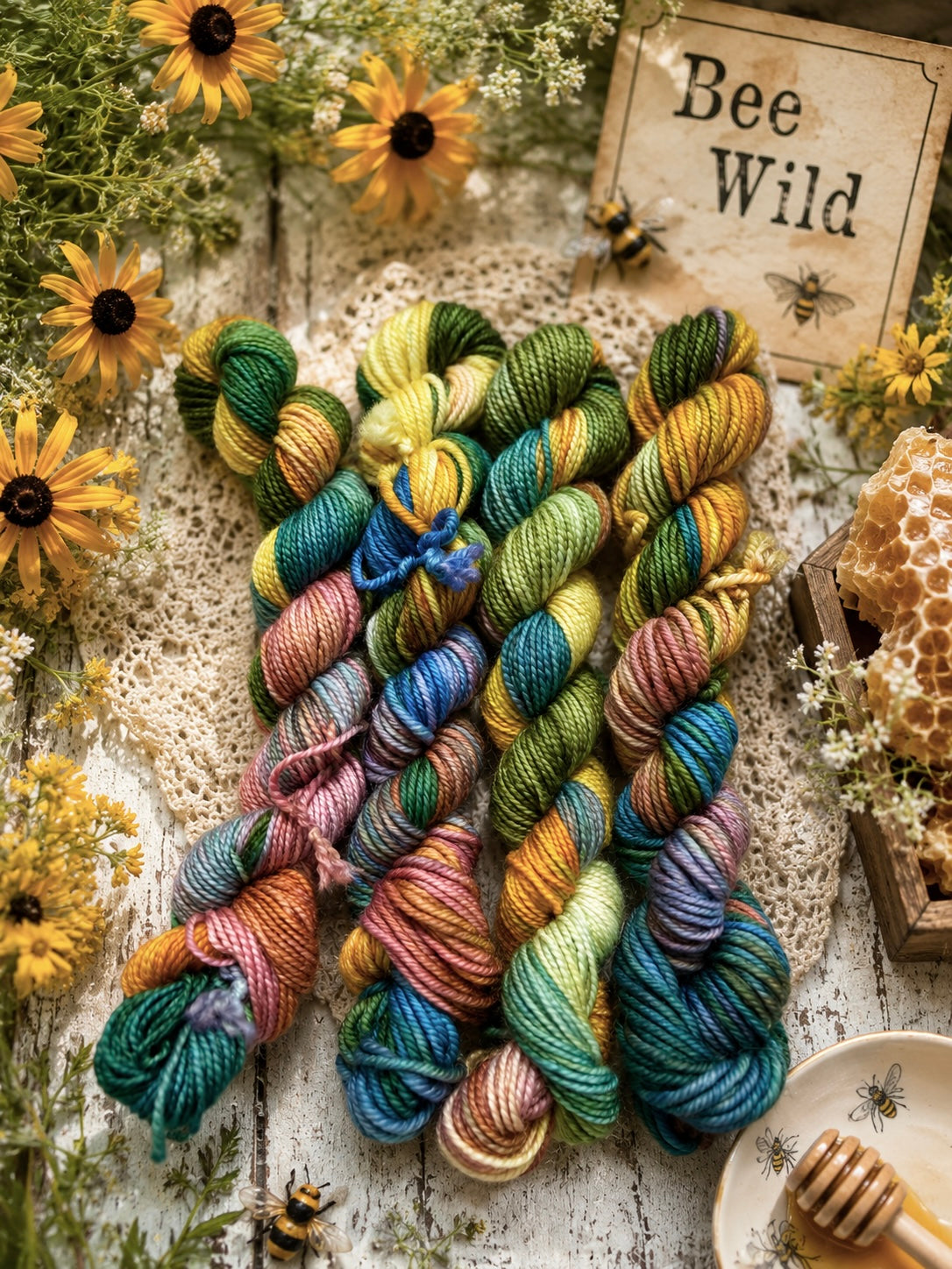 BEE WILD, Toad Hollow Yarns