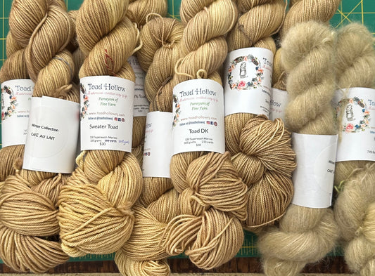 CAFE AU LAIT, Toad Hollow Yarns