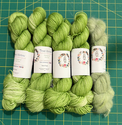 INTO THE WOODS - Hand Dyed Yarn, Toad Hollow yarns