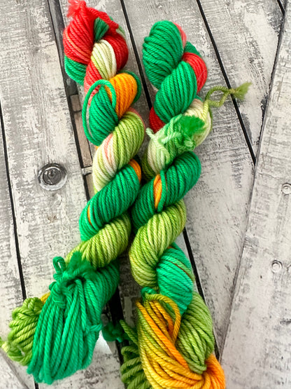 PETER PAN from the Disney Collection, Hand Dyed Superwash Merino Yarn,Toad Hollow Yarns