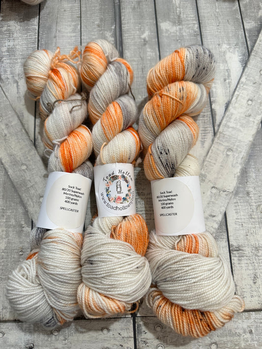 SPELLCASTER  - Hand Dyed Yarn, Toad Hollow yarns