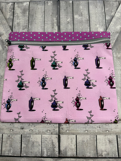 Zippered Cross Stitch Bag - NIGHTSHADE DEJA VU Project Bags - Toad Hollow Bags