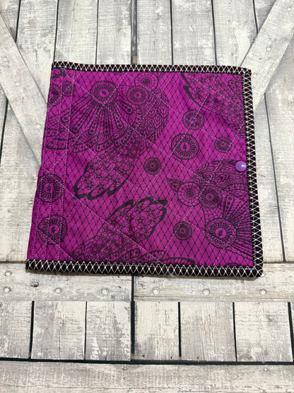 Folio Cross Stitch Bags - NIGHTSHADE DEJA VU Project Bags - Toad Hollow Bags