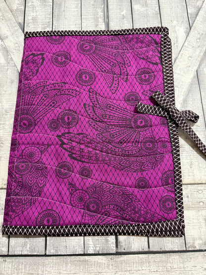 Folio Cross Stitch Bags - NIGHTSHADE DEJA VU Project Bags - Toad Hollow Bags
