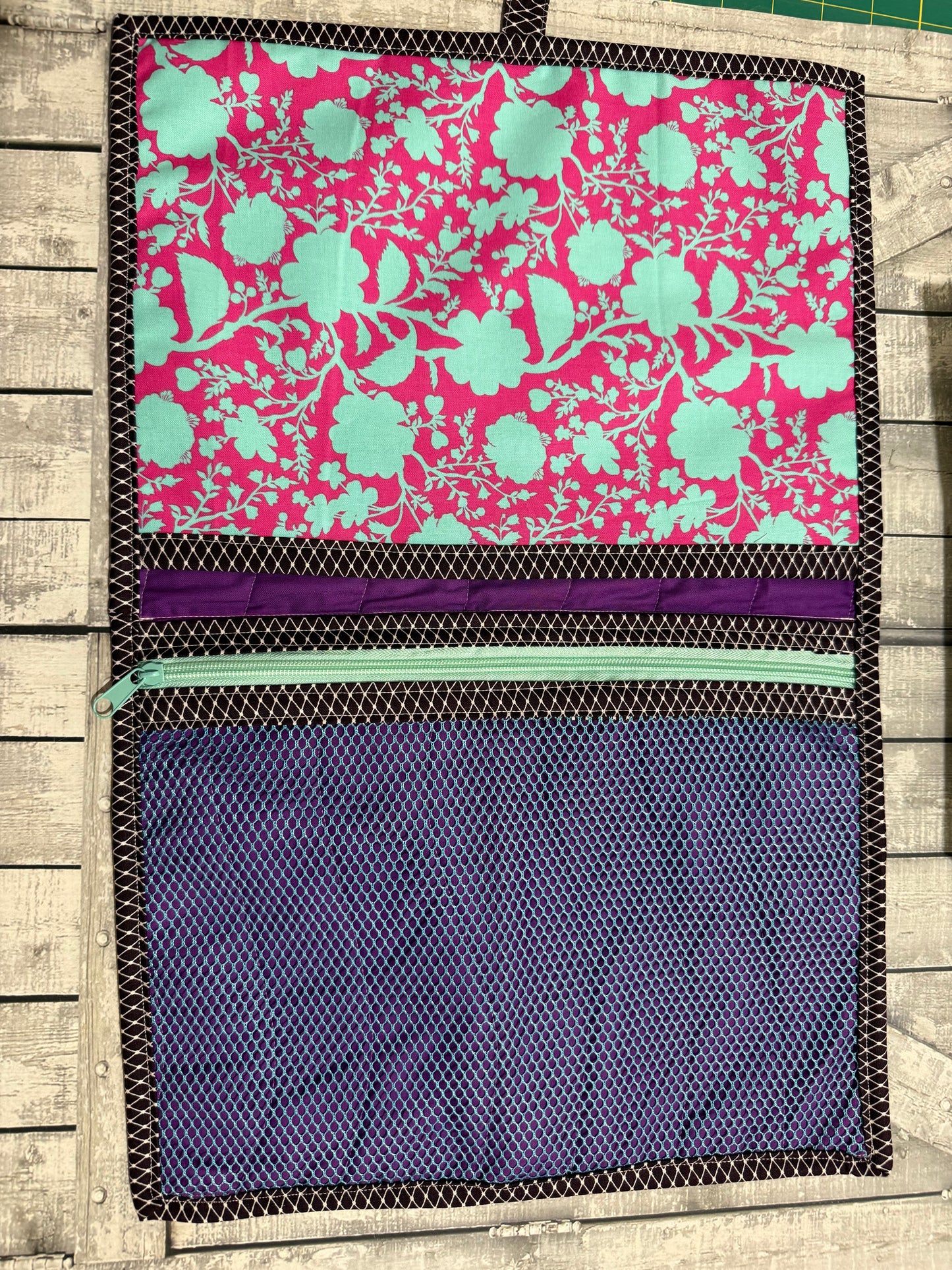 Folio Cross Stitch Bags - NIGHTSHADE DEJA VU Project Bags - Toad Hollow Bags