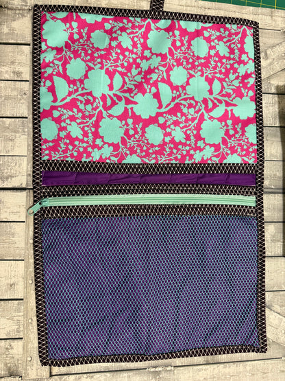 Folio Cross Stitch Bags - NIGHTSHADE DEJA VU Project Bags - Toad Hollow Bags