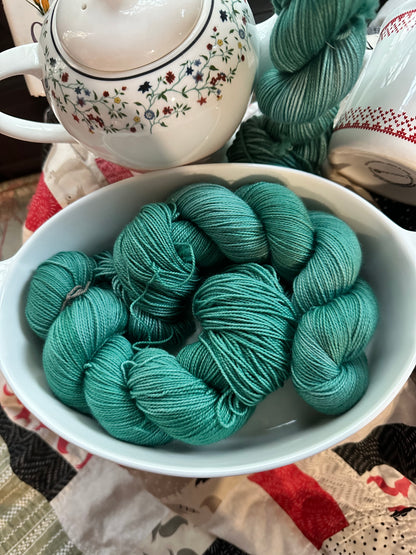 SPRUCE, Hand Dyed Superwash Merino Yarn,Toad Hollow Yarns