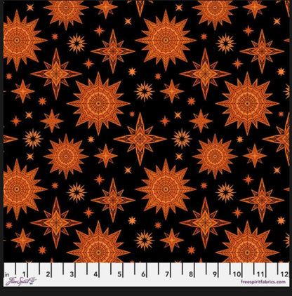 SCAREDY CAT ONE YARD BUNDLE (7 yards) by Rachel Hauer, 100% Cotton, Toad Hollow Fabrics