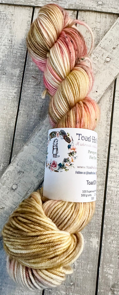 FELIPPE THE MOUSE, December’s DENIZENS OF THE HOLLOW YARN OF THE MONTH CLUB, Hand Dyed Superwash Merino Yarn,Toad Hollow Yarns